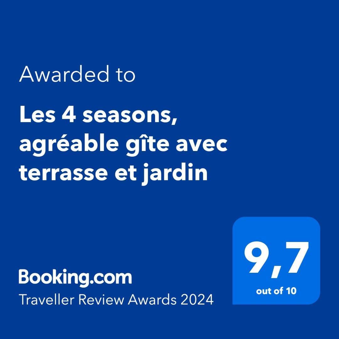 Les 4 Seasons, Agreable Gite Avec Terrasse Et Jardin La Croix Bigot Экстерьер фото